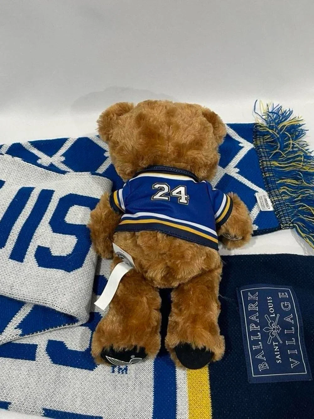 St. Louis Blues NHL Scarf And Bear Set #NHL #StLouisBlues